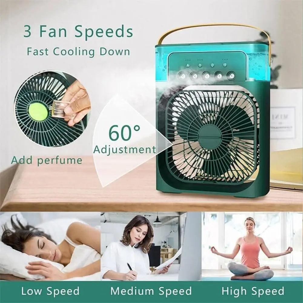 Draagbare 3-in-1 Air Conditioner Ventilator